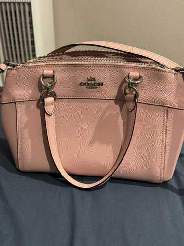 Coach Coach Minetta Pink Leather Satchel Handbag