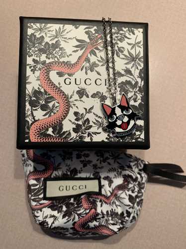 Enamel × Gucci × Sterling Silver *RARE* Gucci Bosc