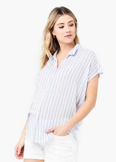 Ingrid+Isabel Quinn Relaxed Maternity Shirt - image 1