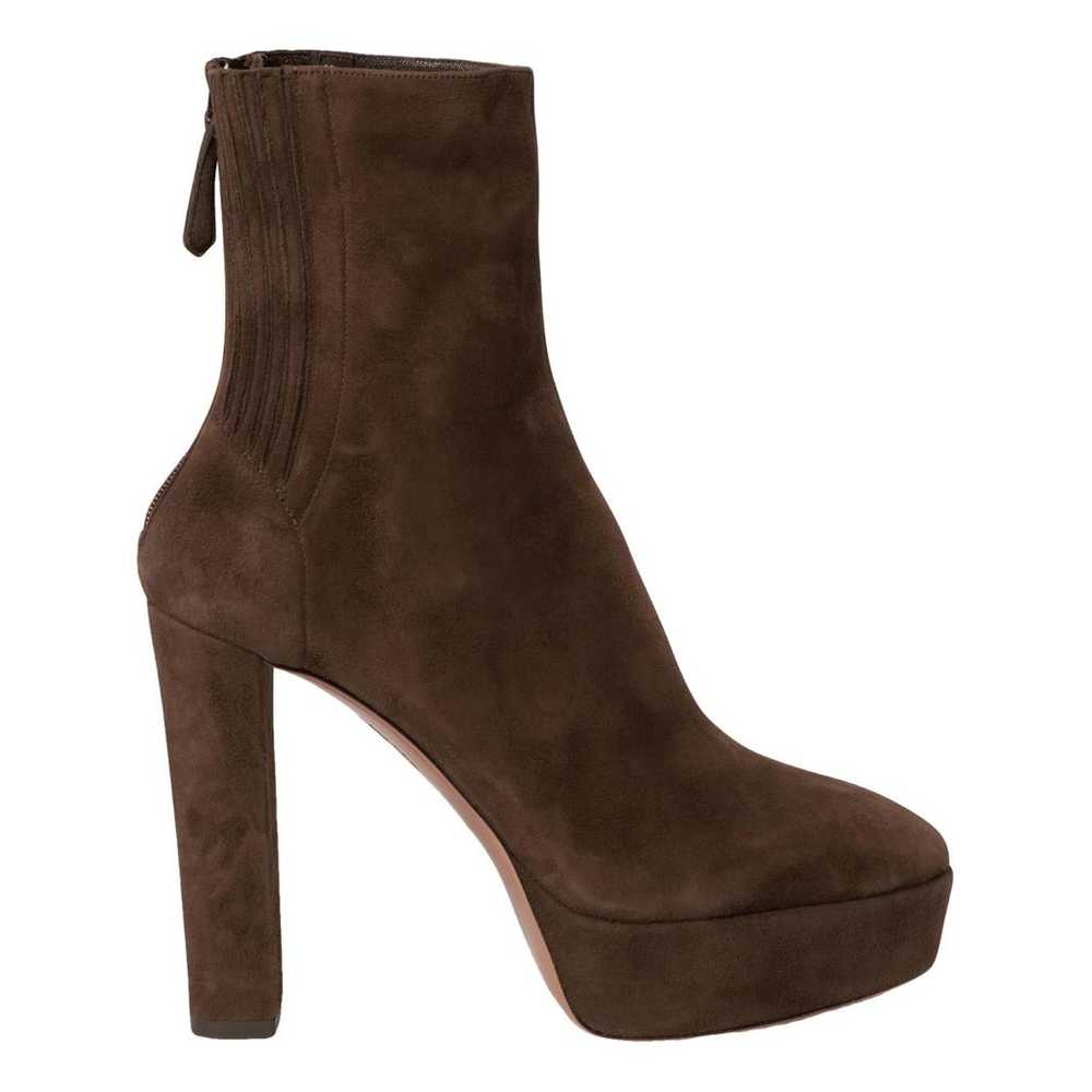 Aquazzura Leather ankle boots - image 1