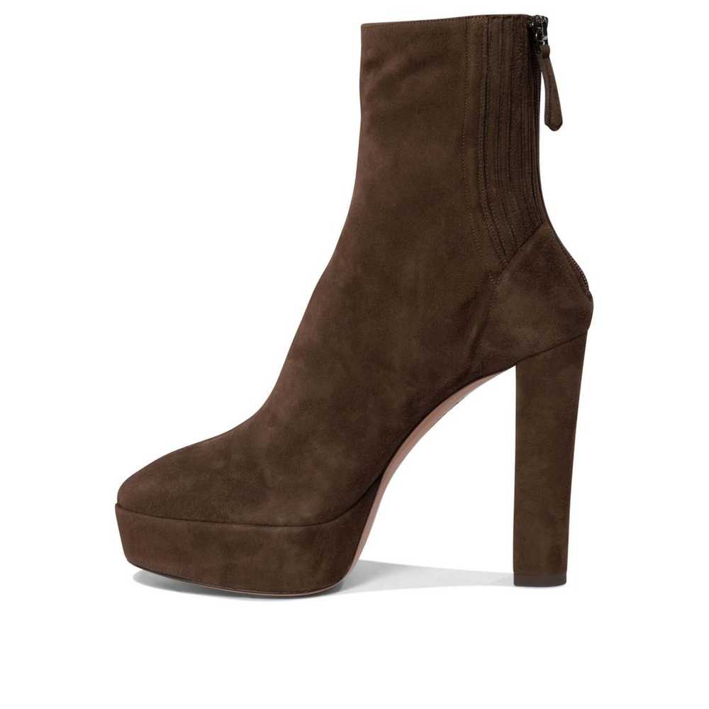 Aquazzura Leather ankle boots - image 3