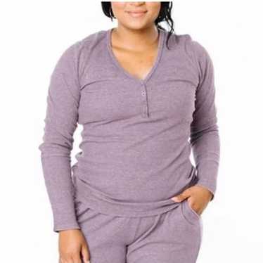 Other Zyia Active Dont Wake Me Thermal Henley Paj… - image 1