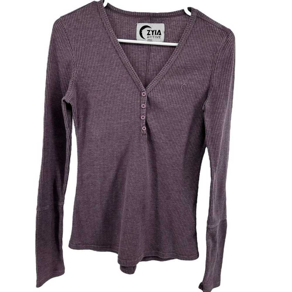 Other Zyia Active Dont Wake Me Thermal Henley Paj… - image 2