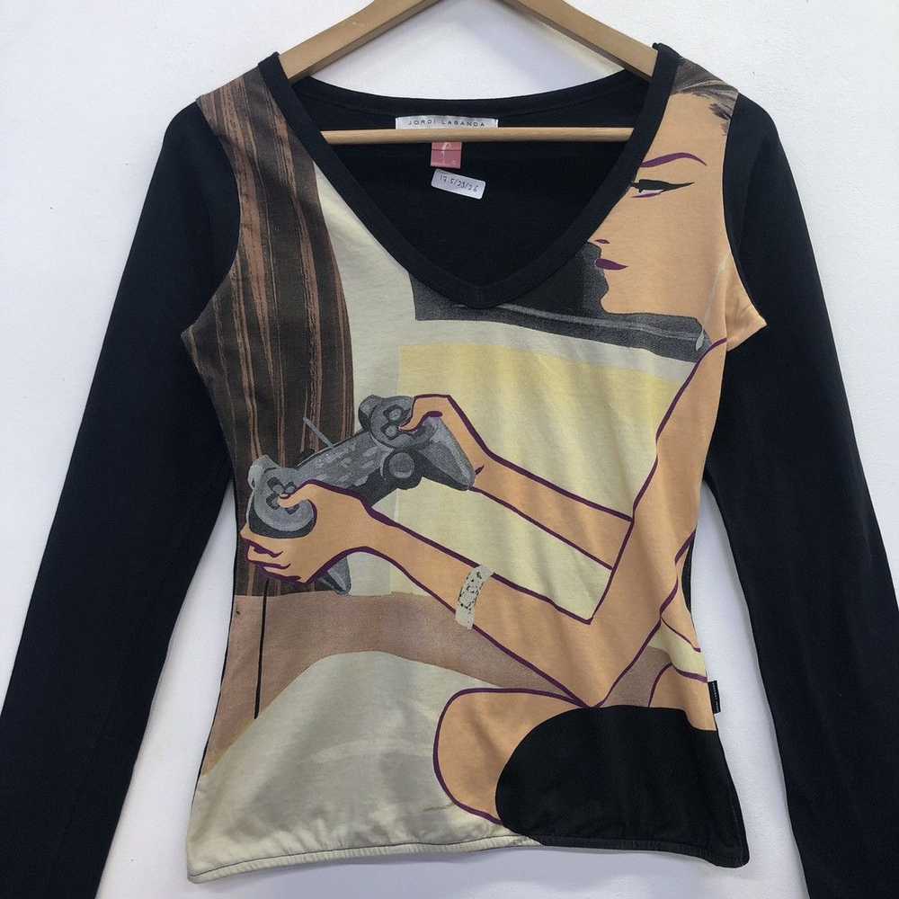 Designer ‘Rare!! Jordi Labanda Long Sleeve T-shirt - image 3