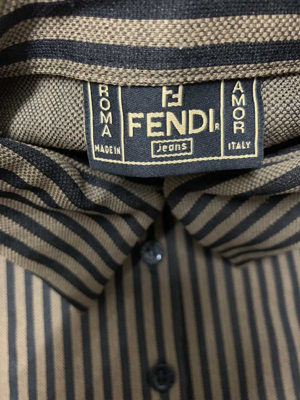 Designer × Fendi × Luxury FENDI ROMA JEANS - image 9