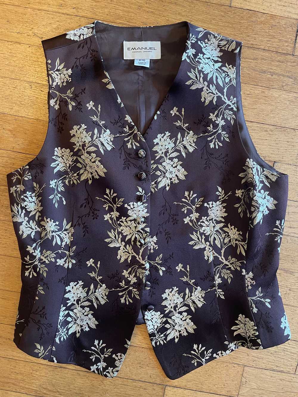 Emanuel Ungaro Silk Vest - image 4