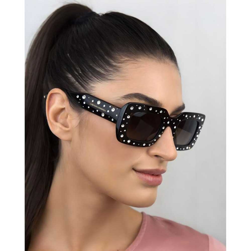 Carolina Herrera Oversized sunglasses - image 2