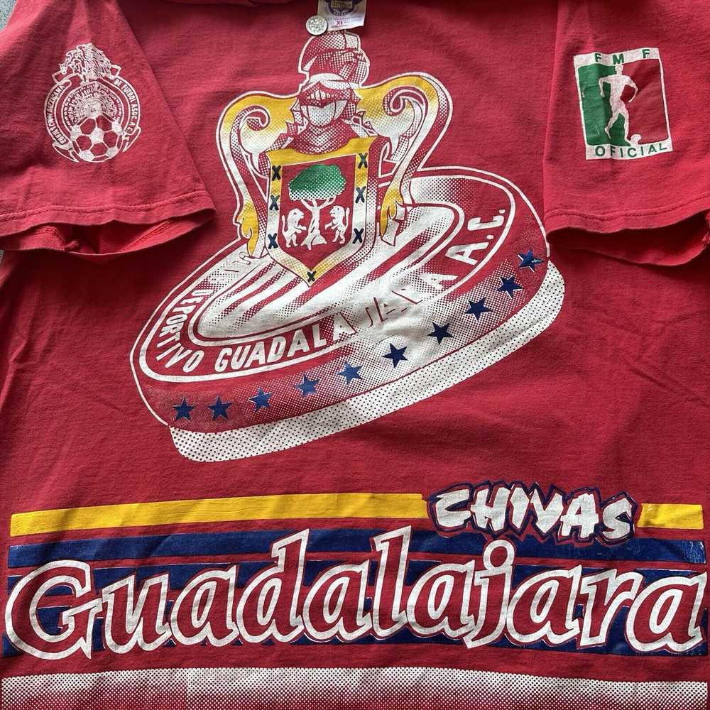 Soccer Jersey × Vintage Vintage 90s Chivas De La … - image 3