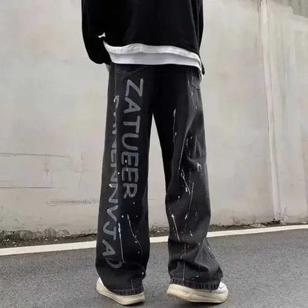 Japanese Brand × Jean × Streetwear Bandana Patchw… - image 4