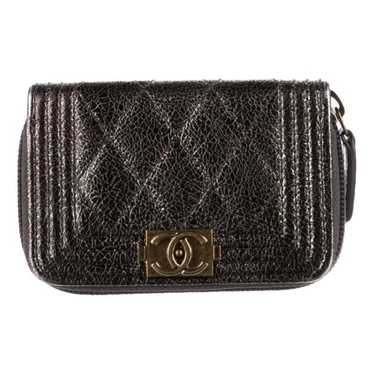 Chanel Boy leather wallet