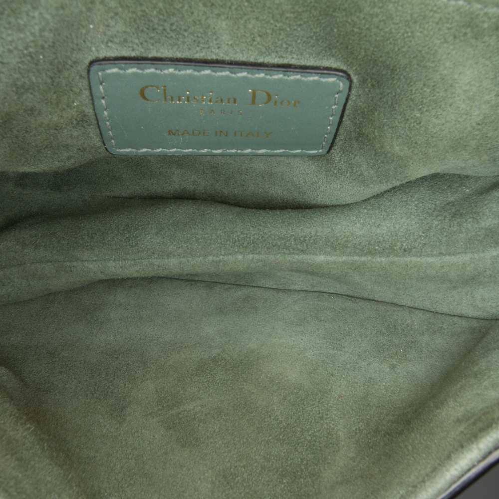 Product Details Dior Green Leather Saddle Bag - image 6