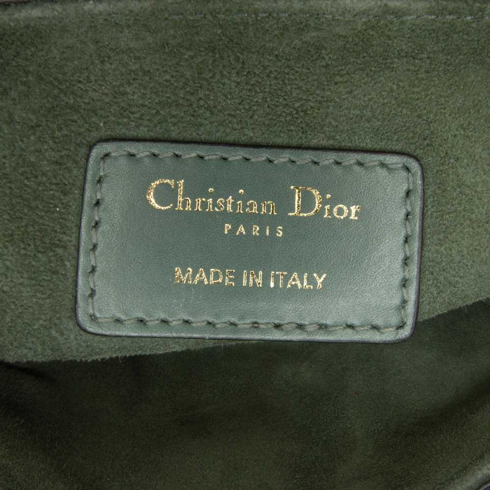 Product Details Dior Green Leather Saddle Bag - image 7