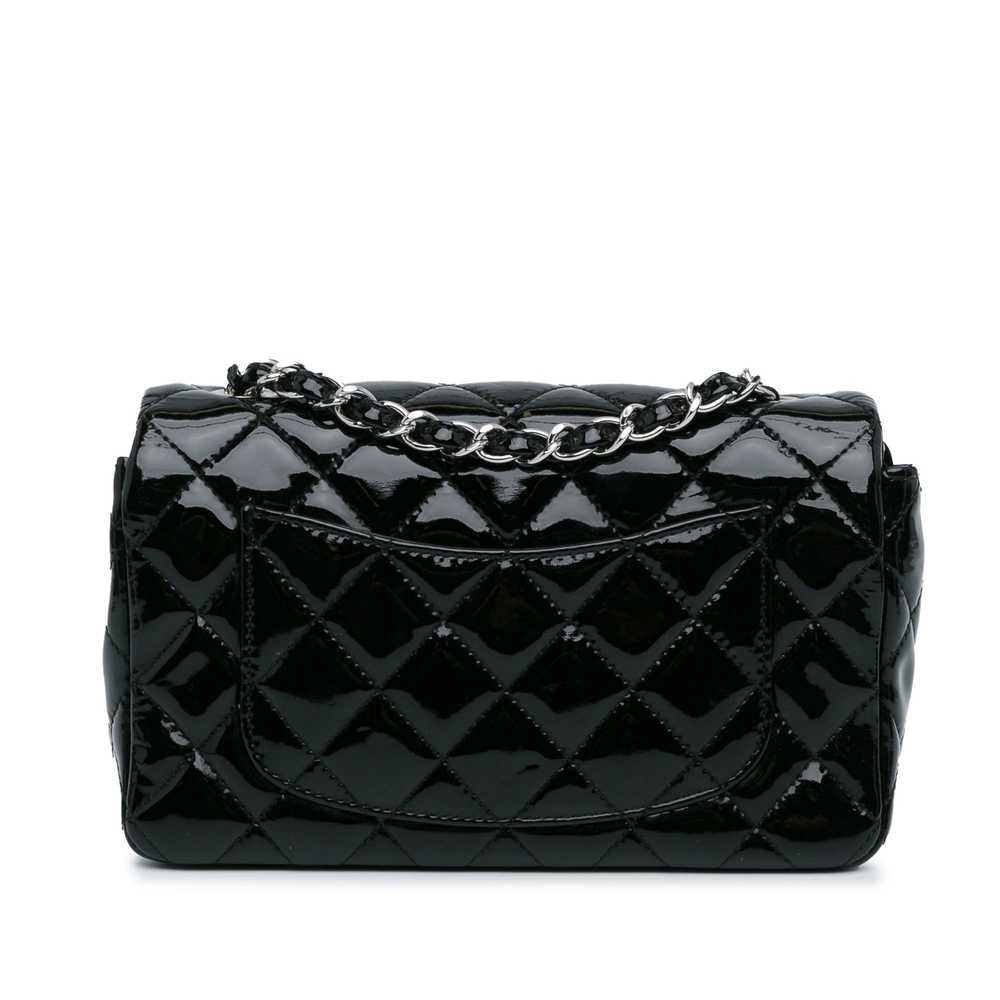 Product Details Chanel Black Patent Leather Mini … - image 3