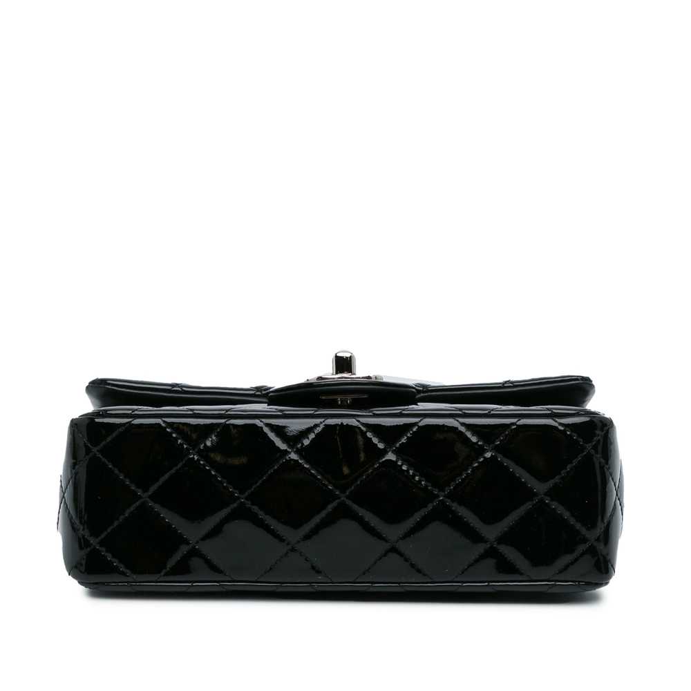 Product Details Chanel Black Patent Leather Mini … - image 4