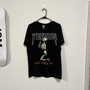 Band Tees × Vintage vintage yeezus tour 2013 t shi