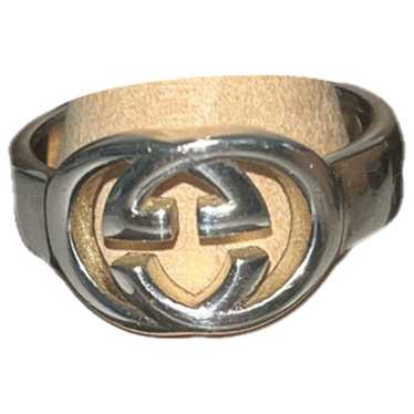 Gucci Gg Running silver ring