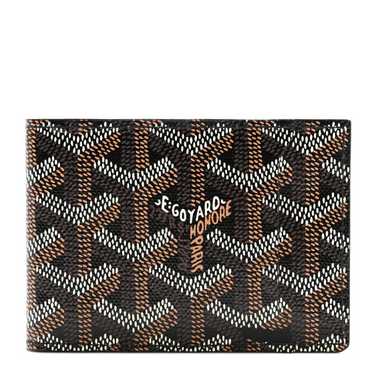 GOYARD Goyardine Victoire Card Holder Insert Black