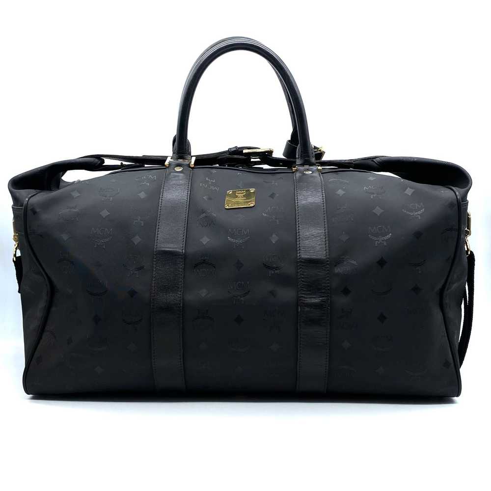 MCM MCM Visetos Boston Bag Black - image 1