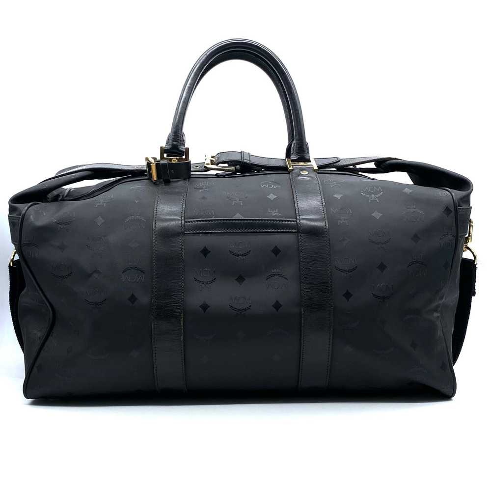 MCM MCM Visetos Boston Bag Black - image 2