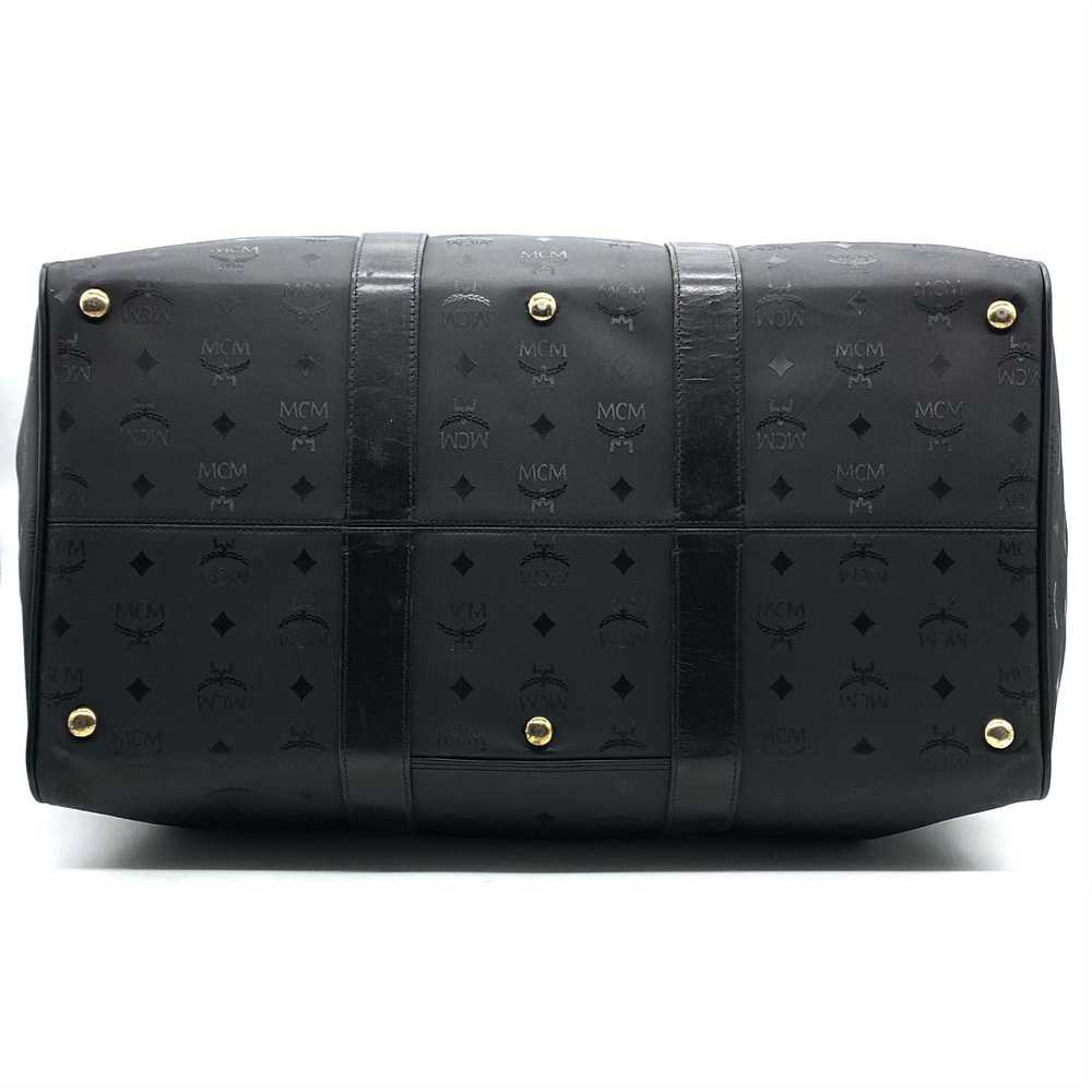 MCM MCM Visetos Boston Bag Black - image 3