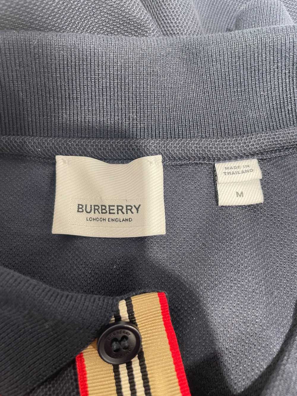 BURBERRY LONDON/Polo Shirt/M/Cotton/NVY/ - image 4