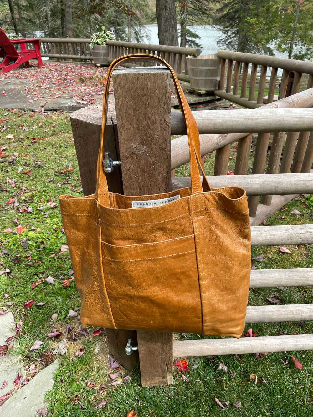 Rough & Tumble Scarborough twin pocket tote - image 9