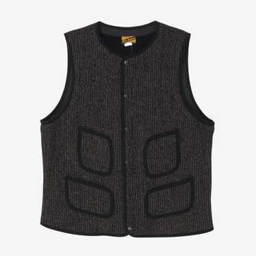 The Real McCoys Wool Raschel Vest