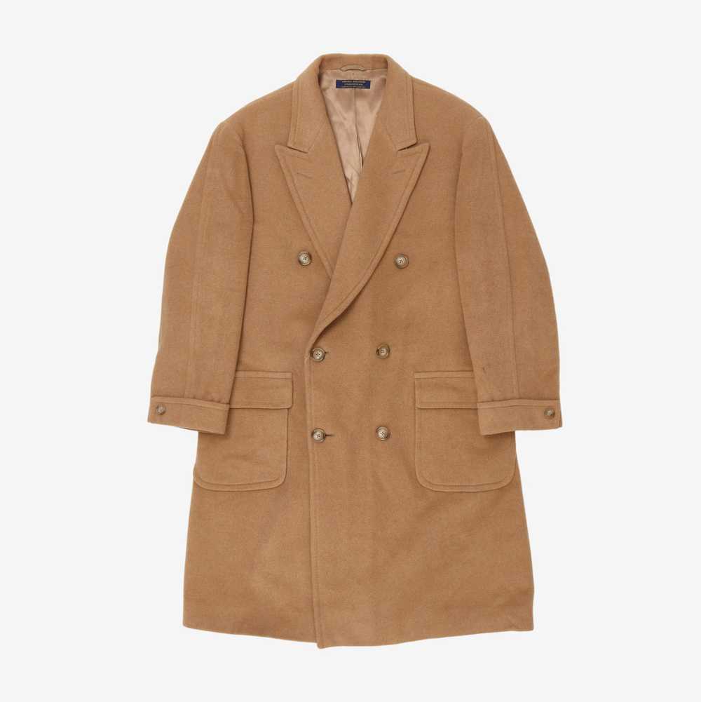 Brooks Brothers Camel Hair Polo DB Coat - image 1