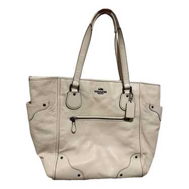 Coach Leather tote