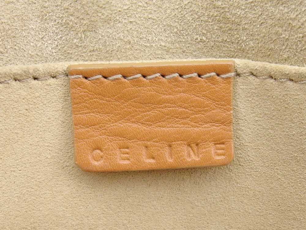 Celine Handbag Bag Tote Boogie Light Brown Gold L… - image 9