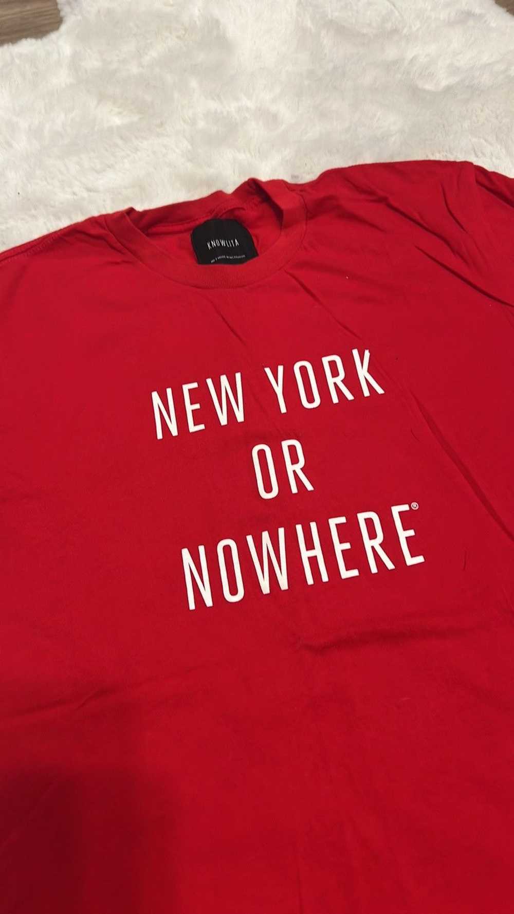 Streetwear Knowlita Classic NY or Nowhere Graphic… - image 2