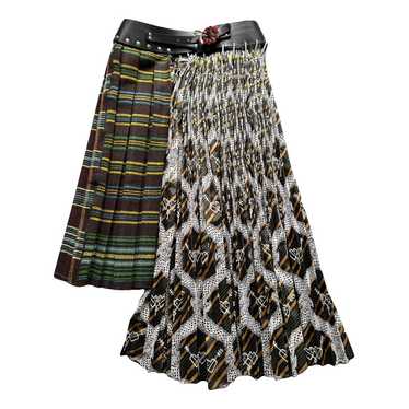 chopova Lowena Wool mid-length skirt