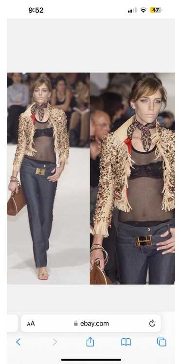 Dolce & Gabbana 2001 Dolce&Gabbana Gold Plate Runw