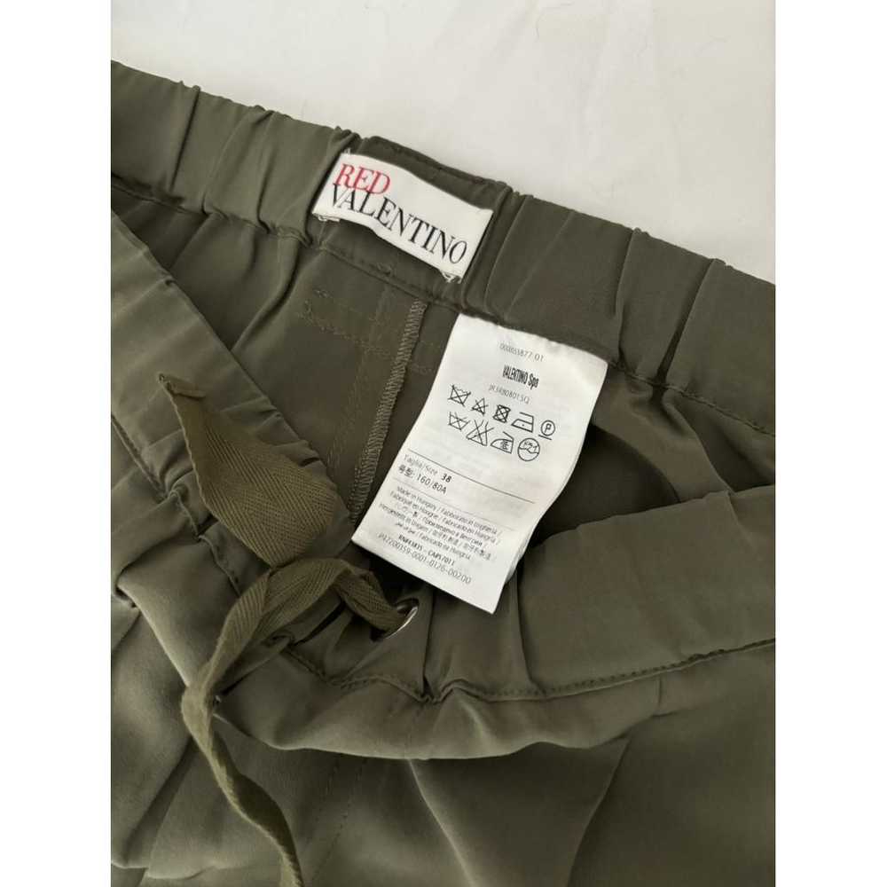 Red Valentino Garavani Silk trousers - image 4