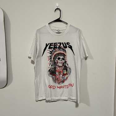 Band Tees × Vintage vintage yeezus tour 2013 t shi