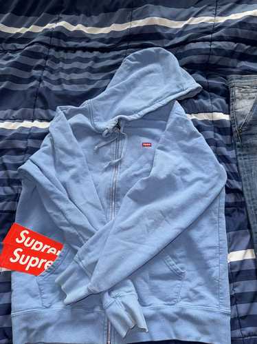 Vintage Supreme small box logo hoodie - image 1