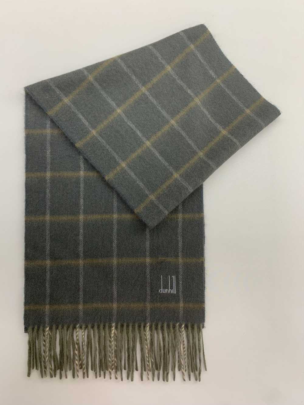 Alfred Dunhill × Vintage Dunhill Scarf / Cashmere… - image 2