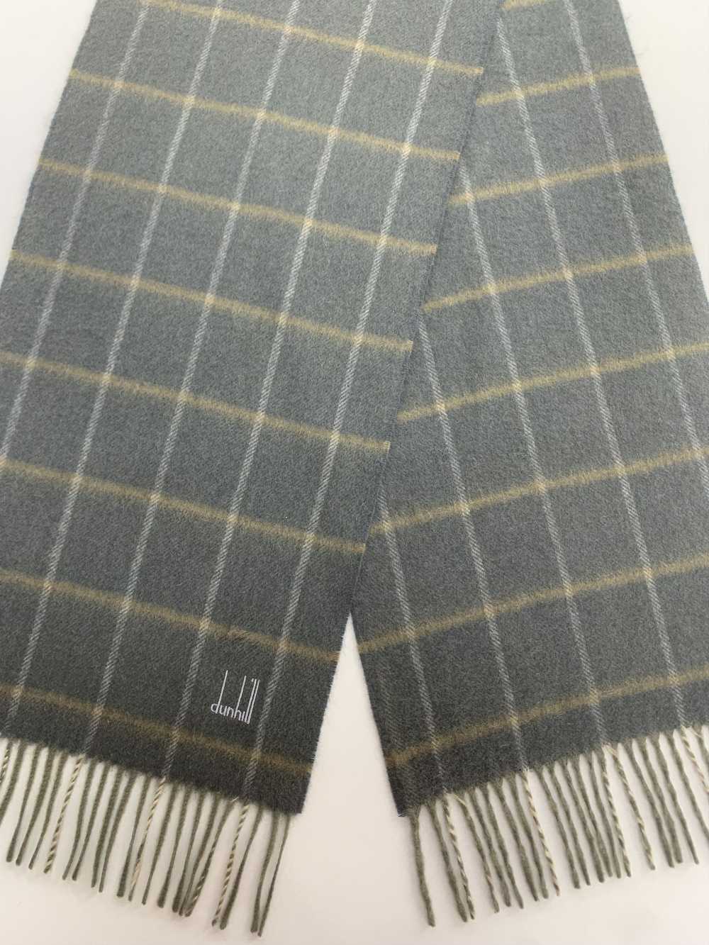 Alfred Dunhill × Vintage Dunhill Scarf / Cashmere… - image 3