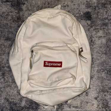 Supreme Supreme Canvas Backpack White Box Logo FW… - image 1