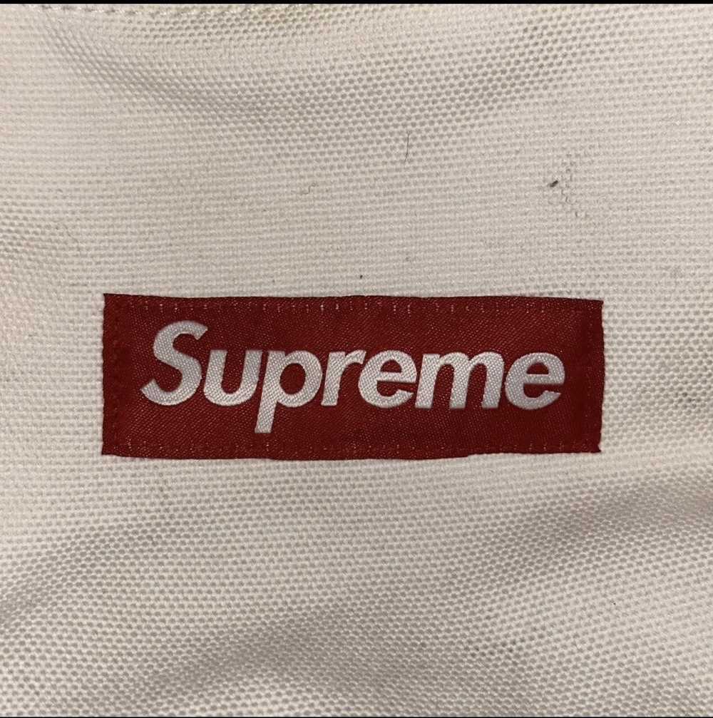 Supreme Supreme Canvas Backpack White Box Logo FW… - image 8