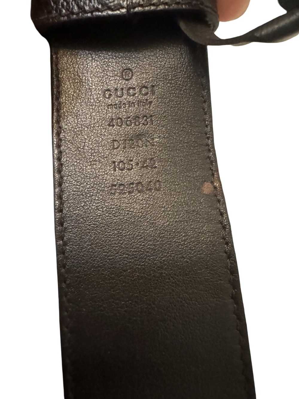 Gucci Gucci Marmont Belt Palladium Toned Double G… - image 4