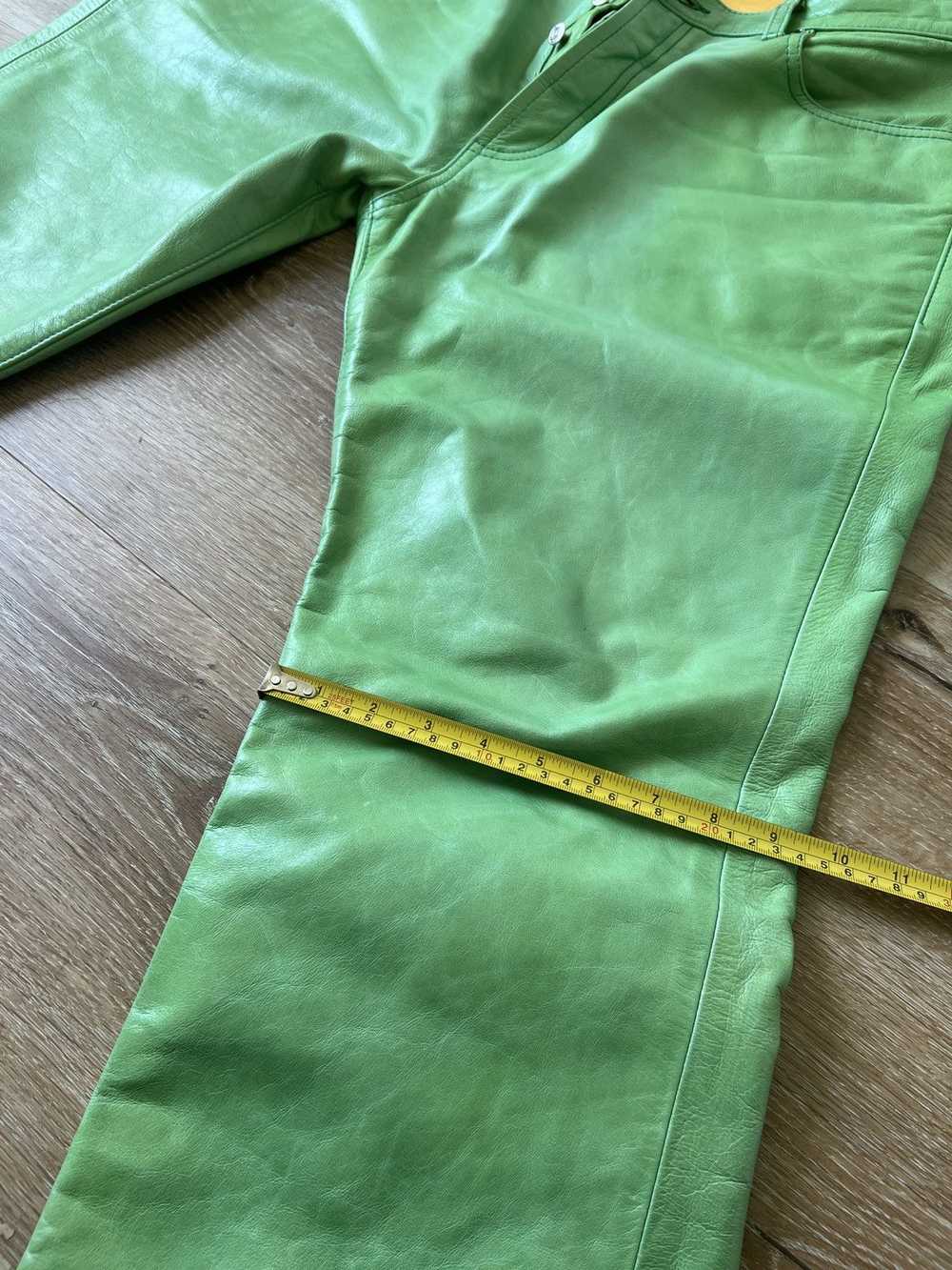 Gallery Dept. Gallery Dept. Green leather pants - image 12