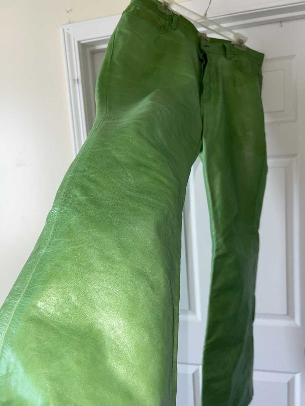 Gallery Dept. Gallery Dept. Green leather pants - image 2