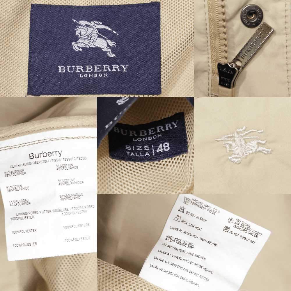 Burberry 00S Nova Check Collar Nylon Cotton Jacke… - image 11