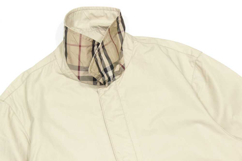 Burberry 00S Nova Check Collar Nylon Cotton Jacke… - image 3