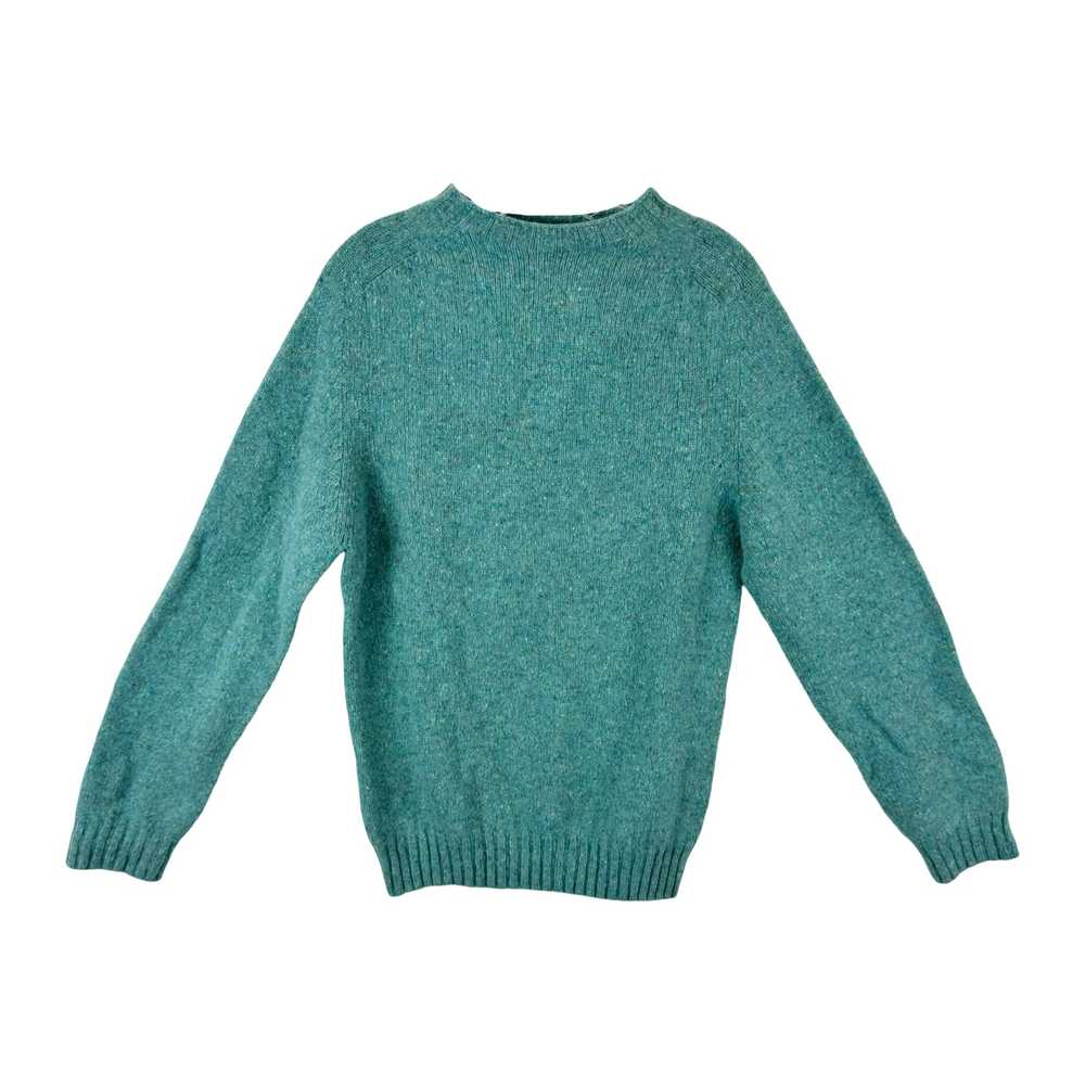 New & Lingwood Blue Wool Sweater - image 1