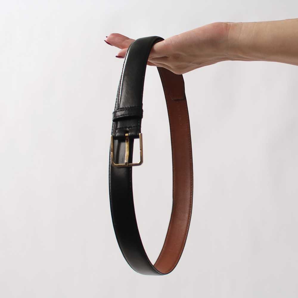 Vintage Christian Dior Belt (Black) - image 3