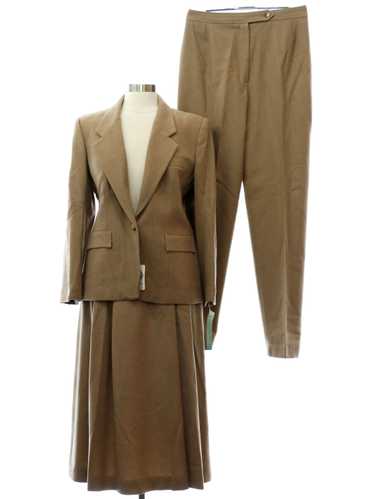 1980's Evan Picone Womens Wool Suit