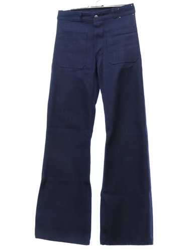 1970's Seafarer Unisex Seafarer Navy Denim Bellbot