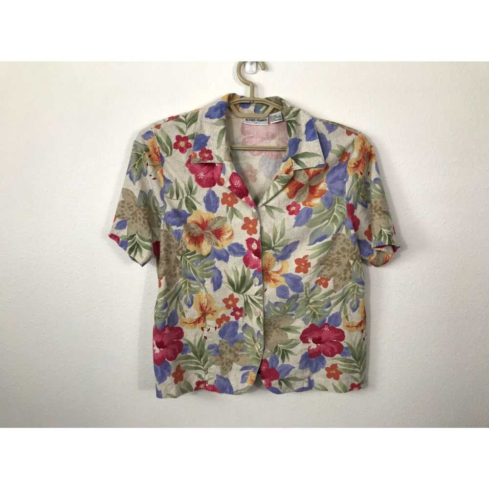 Vintage Alfred Dunner Hawaiian Shirt Womens Size … - image 1